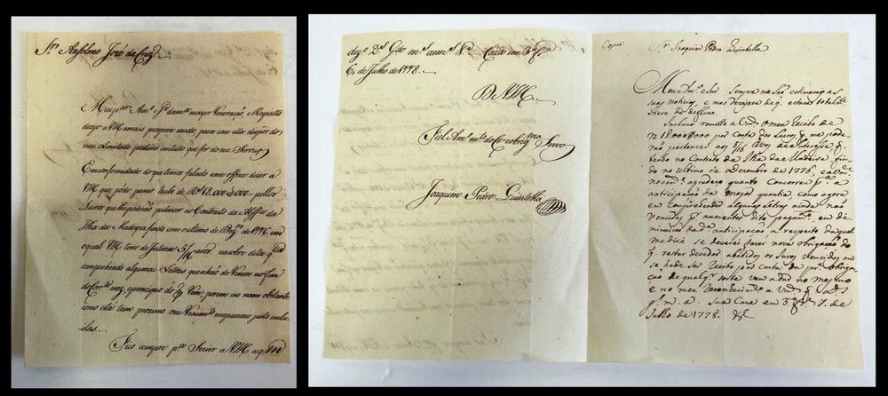 Documento antiquíssimo da Ilha da Madeira