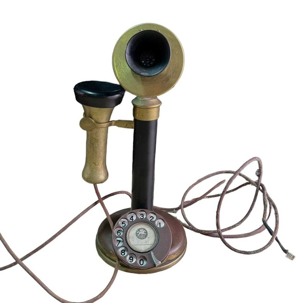 Telefone Antigo com Bucal