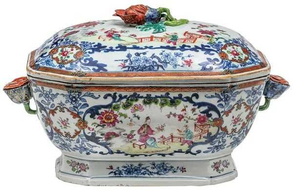 Terrina em Porcelana Chinesa
