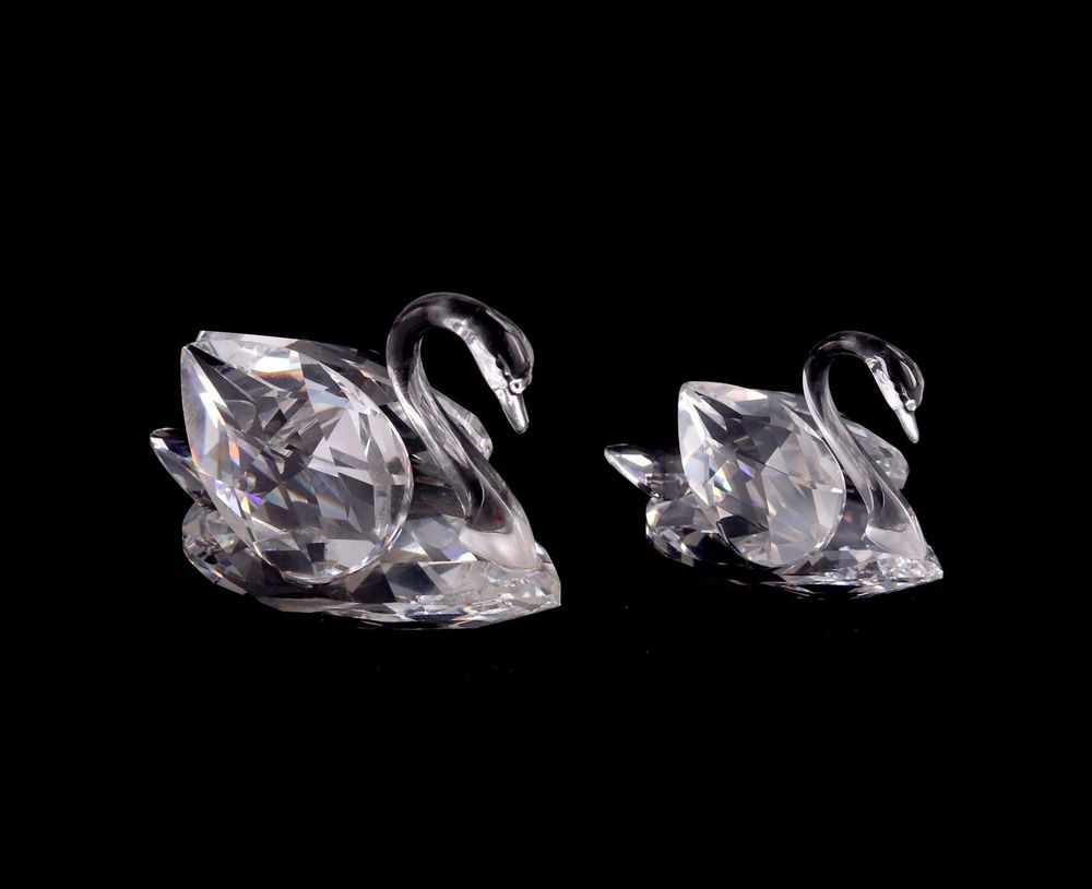 Cisnes em cristal Swarovski